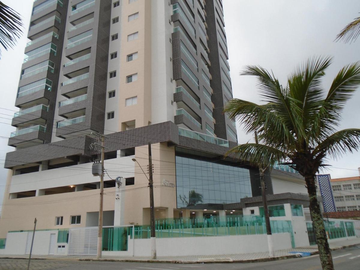 Apartamento Em Mongagua, Frente Ao Mar Eksteriør bilde